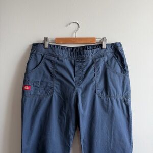 Dickies Navy Utility Work Pants — Size Small — Stretch Cotton Blend